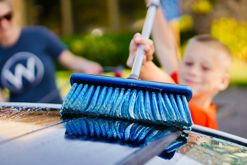 Students can run small errands for the community to raise funds for their school trip.